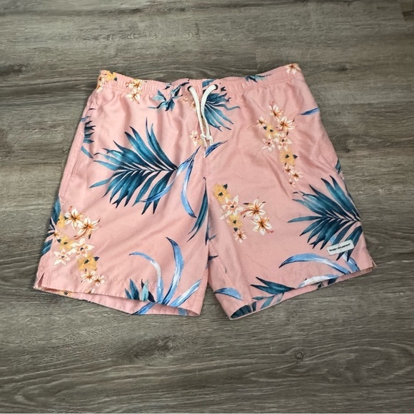 Men's Pacsun Modern Amusement Tropical Print Swim Shorts - Picture 2 of 9